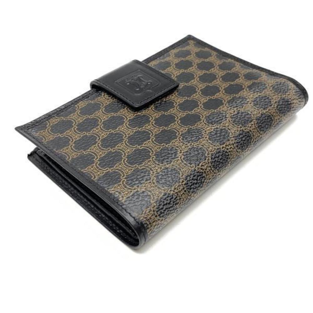 Celine Macadam Pattern Bifold Compact Wallet Coin… - image 4